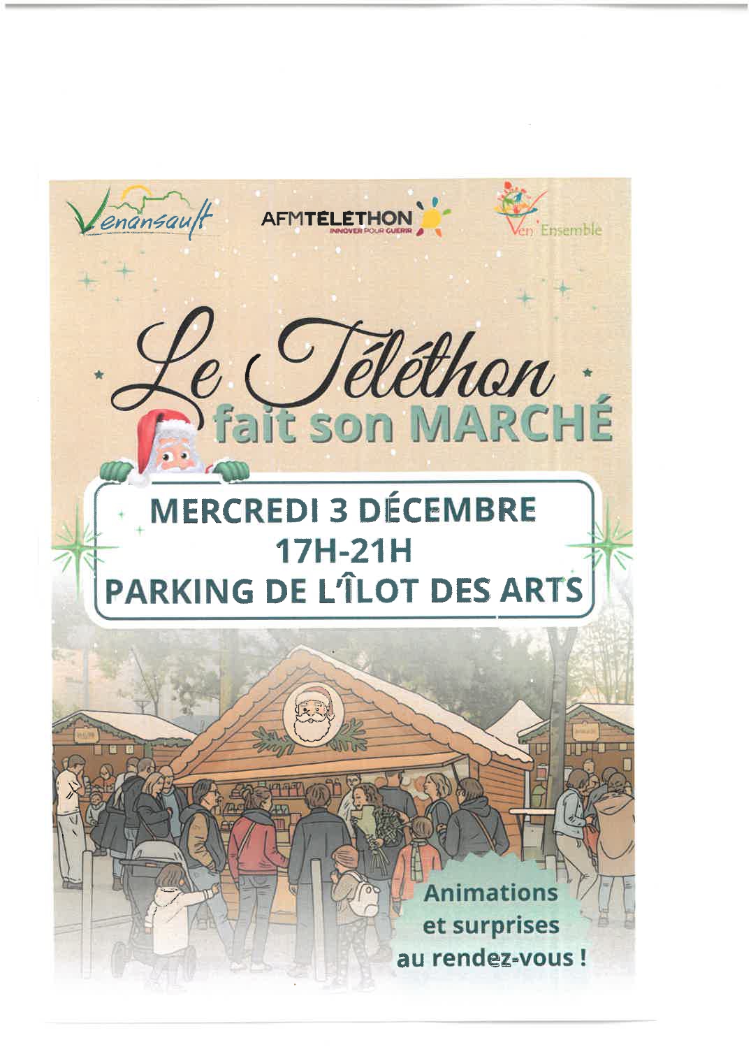 Le marché mensuel se transforme