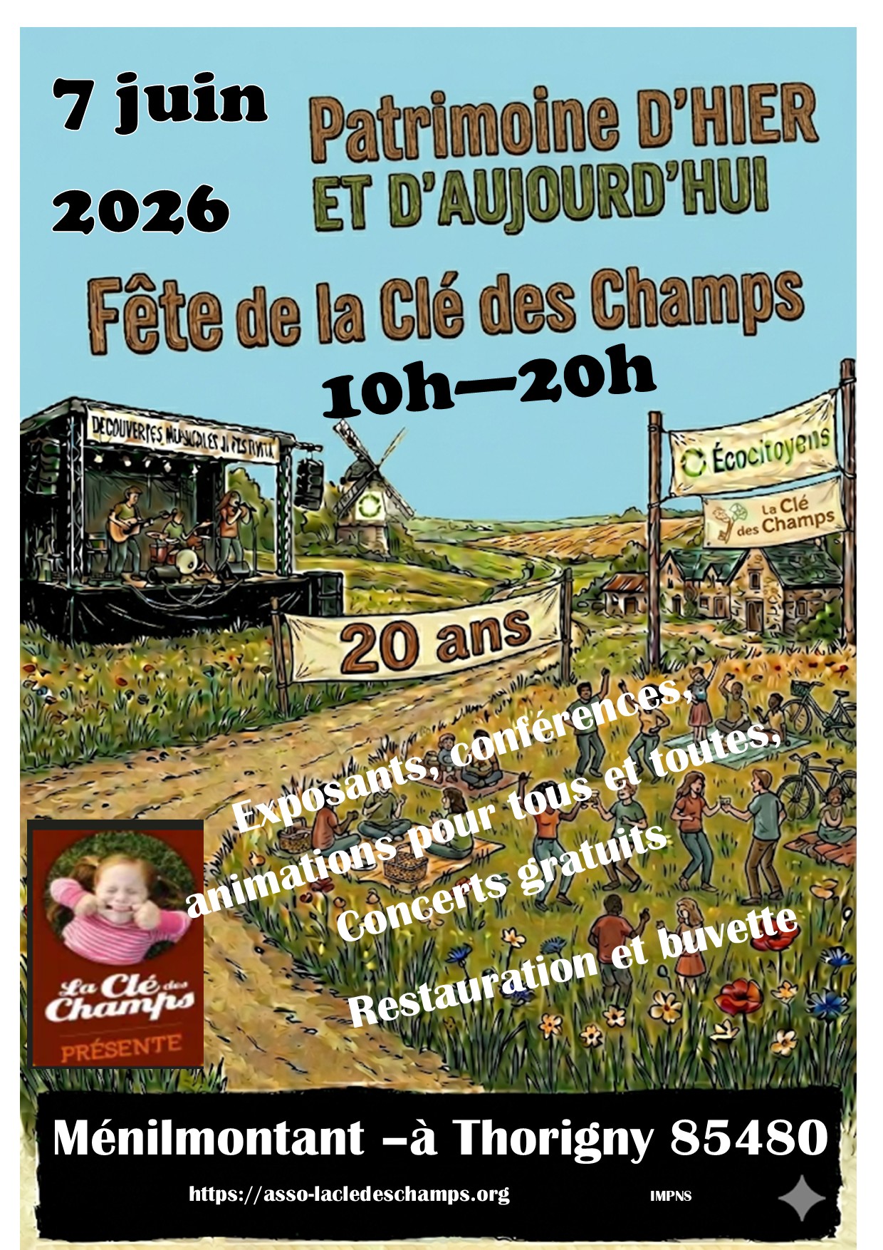La clé des champs à Menilmontant
