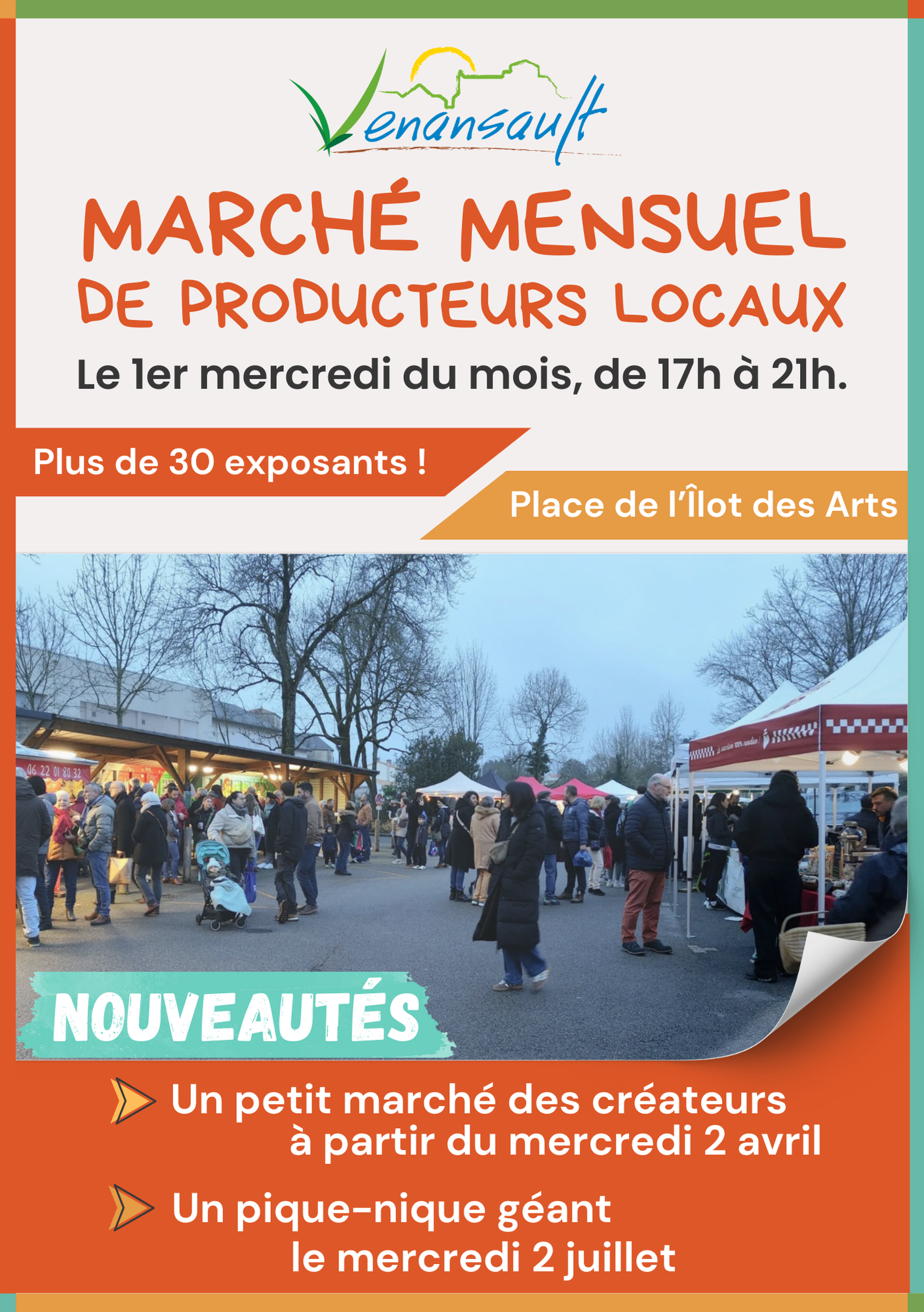 Marché mensuel de Venansault
