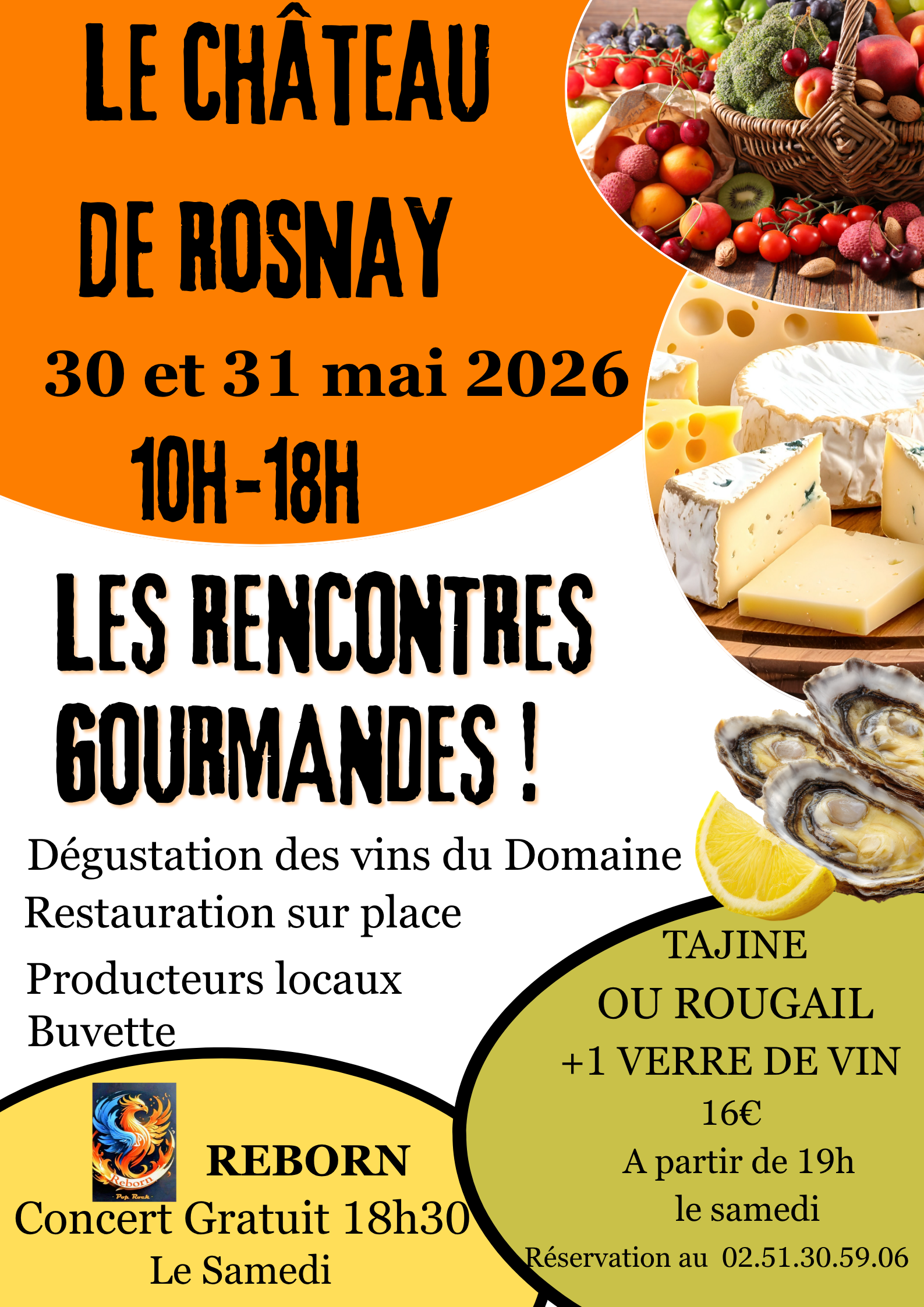 Le château de Rosnay